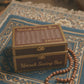 Wooden Umrah Saving Box – Premium 210,000 Goal Money Box